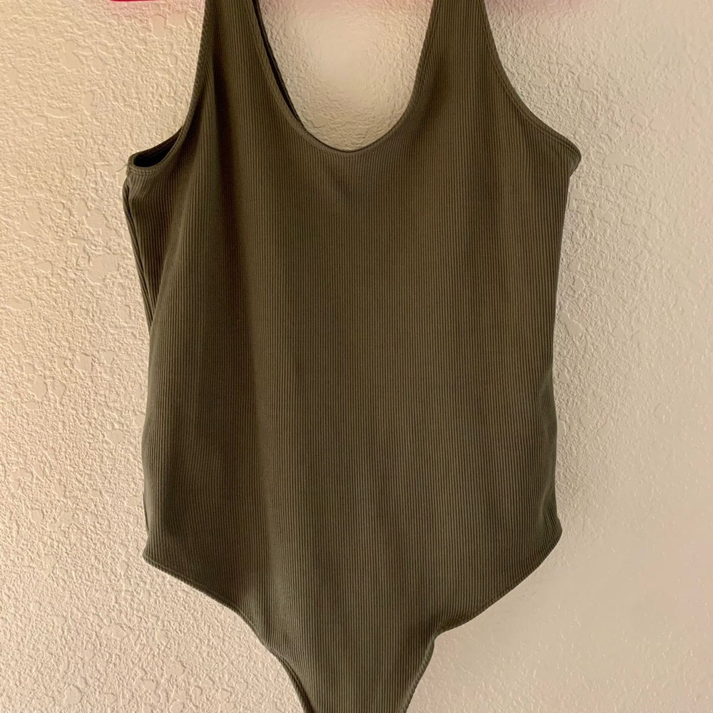 Green bodysuit